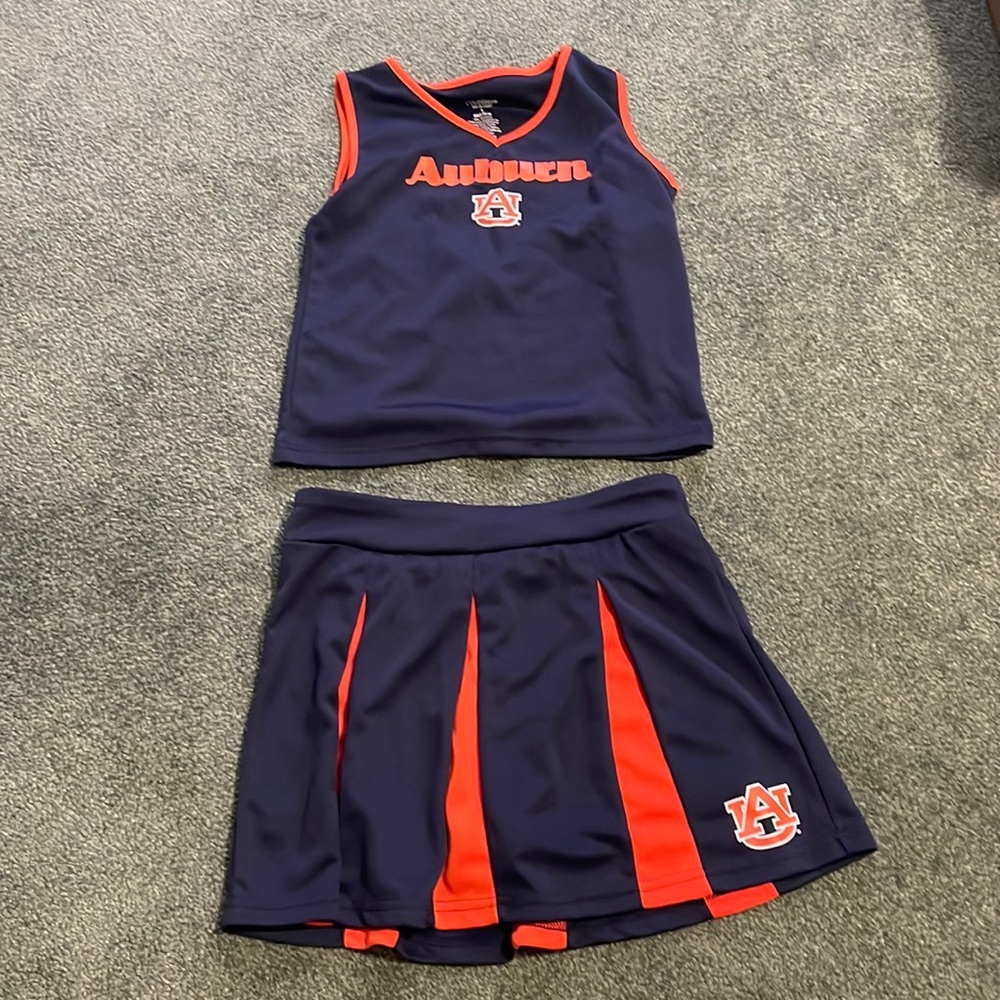 Auburn cheerleader outfit